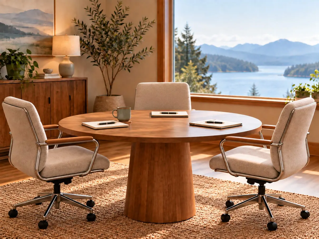 Mediation room for peaceful family dispute resolution